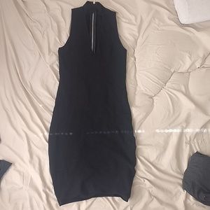 Olivaceous Black Dress